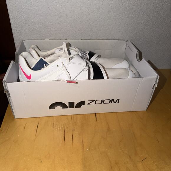 Nike Air Zoom LJ Elite Long Jump Track Spikes CT0079-101 Men's Size 12 NEW - Picture 9 of 10